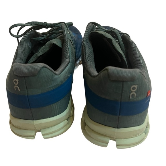 On Running Men\'s Blue and Green Athletic Shoes